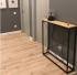Строгий столик консоль в стиле LOFT