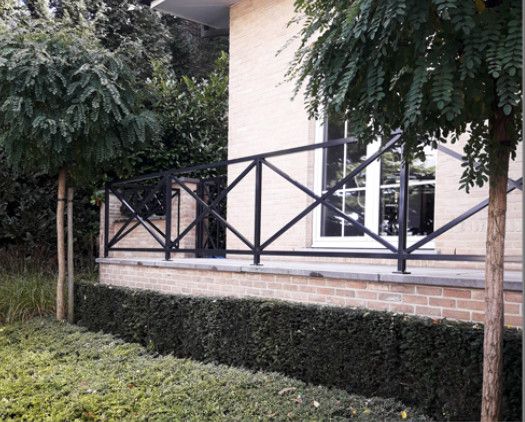 Купить ограждение для террасы из металла в стиле LOFT