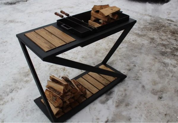 Купить мангал в стиле LOFT небольшой