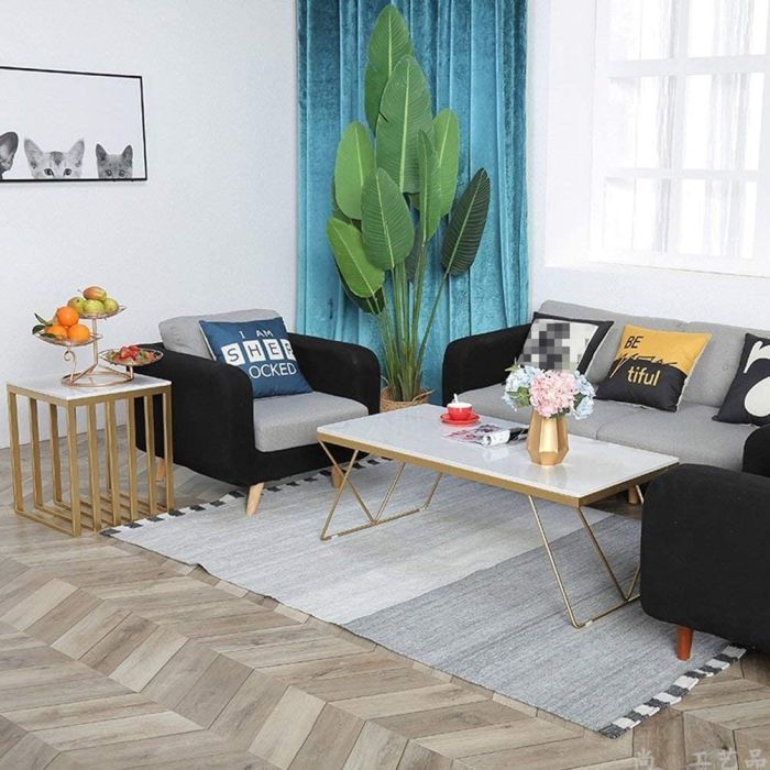 Квадратный дешёвый журнальный столик в стиле LOFT