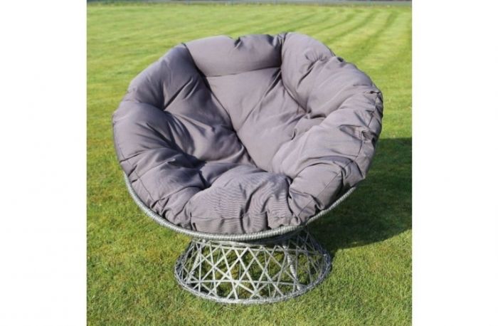 Купить небольшое круглое кресло из ротанга