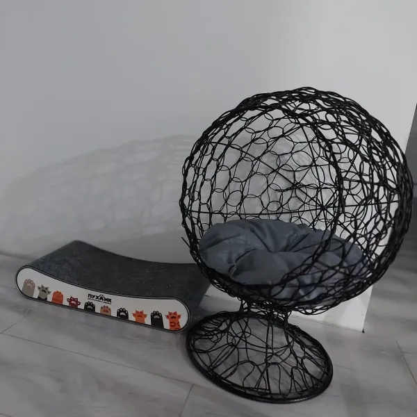 Кресло для животных плетенное из ротанга