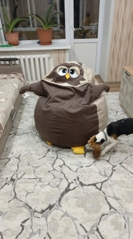 Сова кресло пуф детский