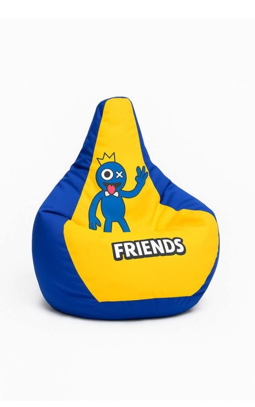 Кресло  мешок груша BLUE из игры Rainbow Friends