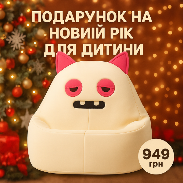 Бескаркасное кресло мешок груша  Фугглер Fuggler для детей