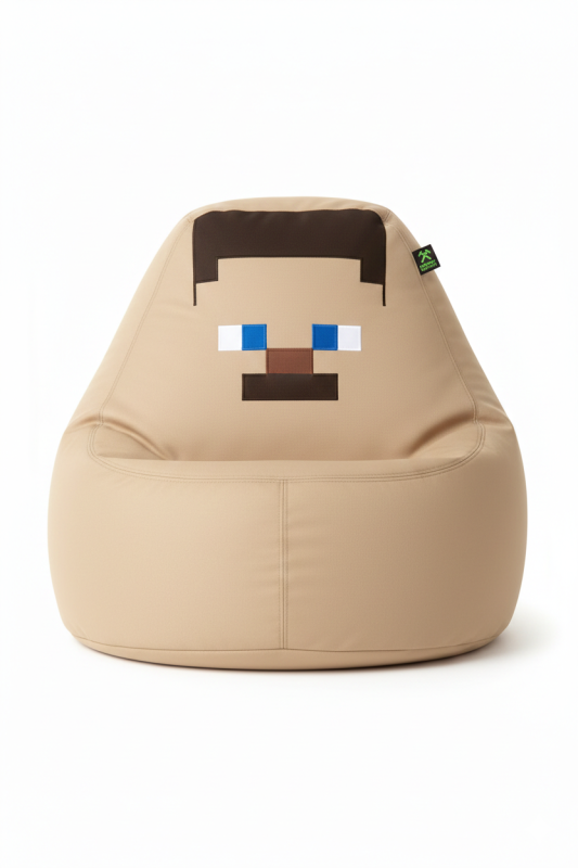 Кресло мешок груша игровой Майнкрафт (Minecraft)
