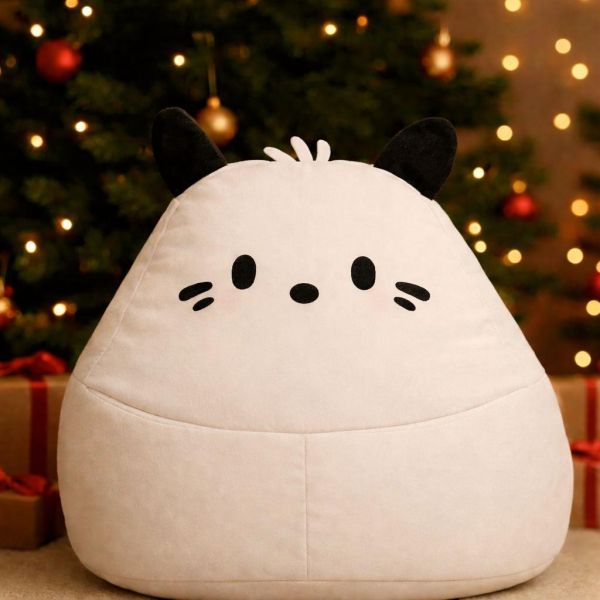 Детское кресло мешок груша  Почакко Sanrio велюр