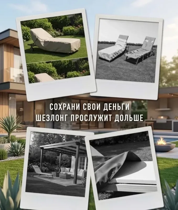 Защитный чехол для лежака из ткани оксфорд