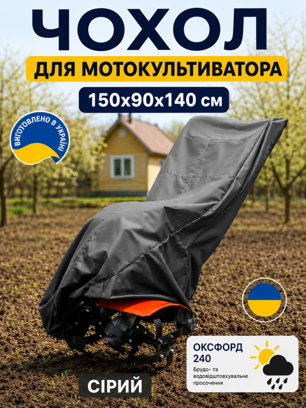 Защитный чехол для мотокультиватора