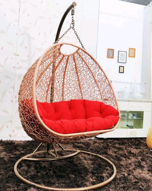 Подвесное кресло из ротанга садовое для улицы из ротанга