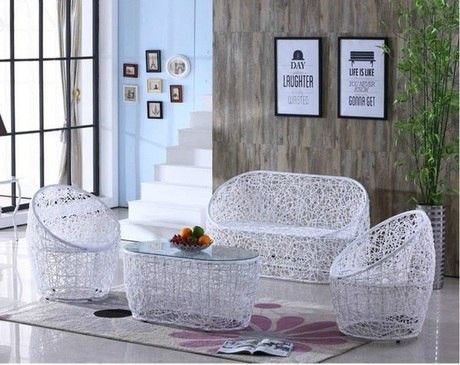 Купить садовый комплект мебели из ротанга