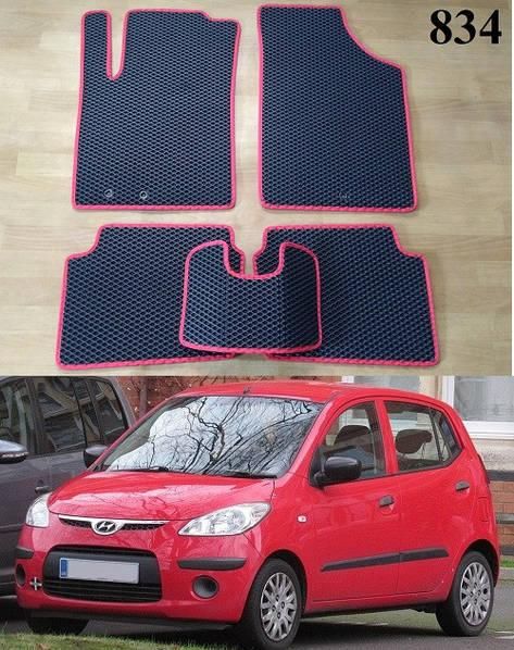 Купить коврик из материала ЕВА для салона hyundai i10 1 (2007 - 2014) год в Украине
